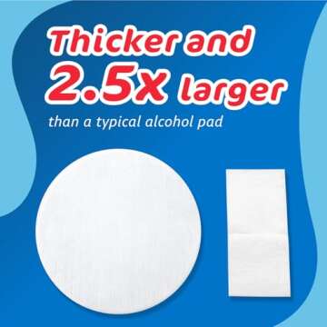 Pharma-C Isopropyl Alcohol Pads - First Aid Essentials