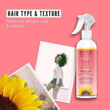 Jane Carter Curls to Go! Mist for Hydrated Curls 8 oz