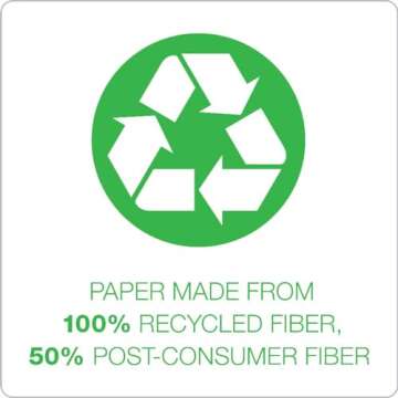 Earthwise by Ampad Recycled Writing Pad - Eco-Friendly 40 Sheets