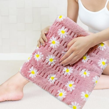 Colorful GOQOTOMO Flower Heating Pad for Comfortable Relief