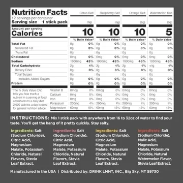 LMNT Zero Sugar Electrolytes Hydration Boost for Active Lifestyles