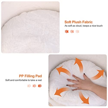 BingoPaw Elevated Pet Bed Nordic Stool Cozy Pad Waterproof