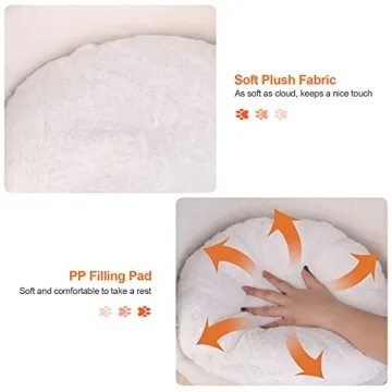 BingoPaw Elevated Pet Bed Nordic Stool Cozy Pad Waterproof