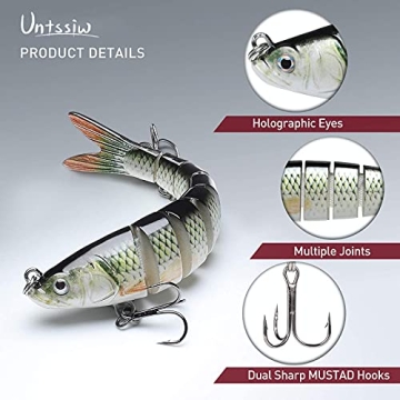 Top Quality Fishing Lures for Bass and Trout 3 Pack