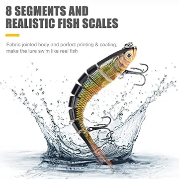 Top Quality Fishing Lures for Bass and Trout 3 Pack