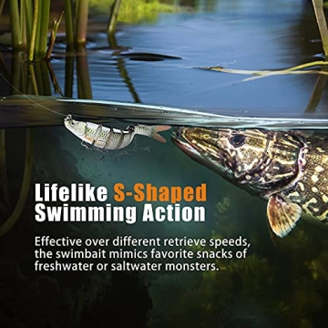 Top Quality Fishing Lures for Bass and Trout 3 Pack