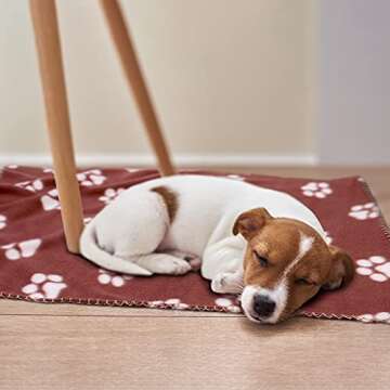 Pedgot 16 Soft Washable Puppy Dog Blankets - Comfort & Style