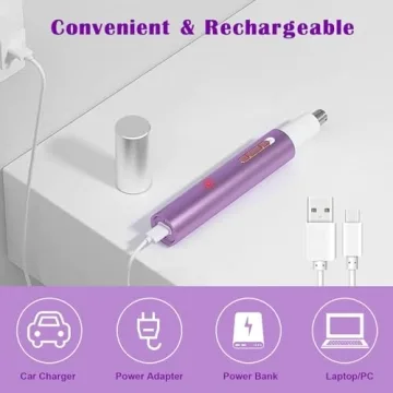 Electric Razor for Women, 4IN1 Mini Portable Hair Remover