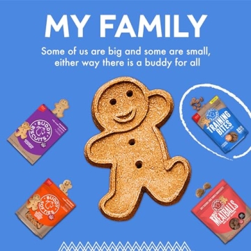 Bacon-Flavored Buddy Biscuits Trainers Soft Chewy Dog Treats