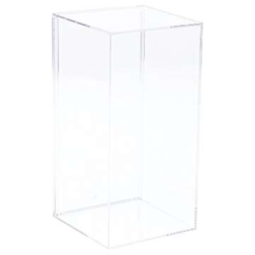 Pioneer Plastics 083C Clear Plastic Display Case for 1:32 Scale Cars, 8" W x 3.75" D x 3.5" H (Mailer Box)