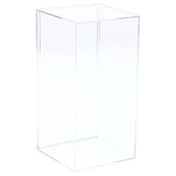 Pioneer Plastics 083C Clear Plastic Display Case for 1:32 Scale Cars, 8" W x 3.75" D x 3.5" H (Mailer Box)