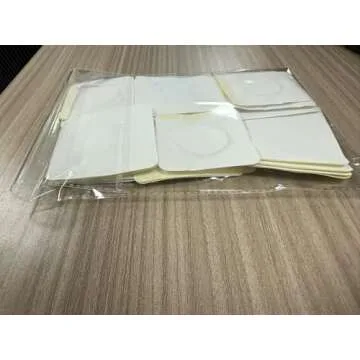 10Pcs Castor Oil Pack Wrap, Highly Absorbent Self-Adhesive Castor Oil Wrap Organic Cotton, No Wash, Easy to Use, Anti-Seepage(Oil Not Included)