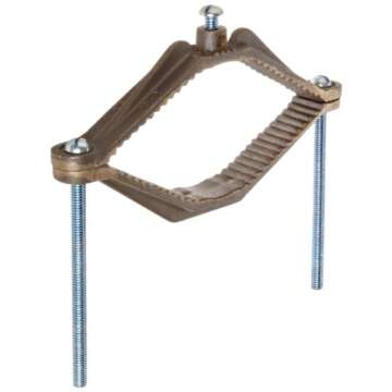 Morris Products 91666 Multi-Purpose Ground Pipe Clamp for Strong Connections