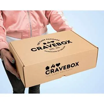CRAVEBOX Healthy Snack Box (45 Count) Easter Variety Pack Care Package Gift Basket Kid Men Women Adult Nuts Health Nutrition Assortment College Back to School