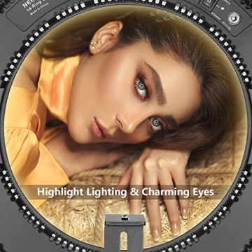 Neewer 14-inch Outer Dimmable Bi-color LED Ring Light Kit