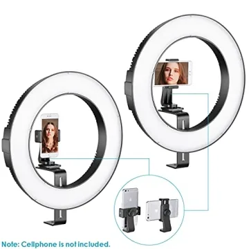 Neewer 14-inch Outer Dimmable Bi-color LED Ring Light Kit