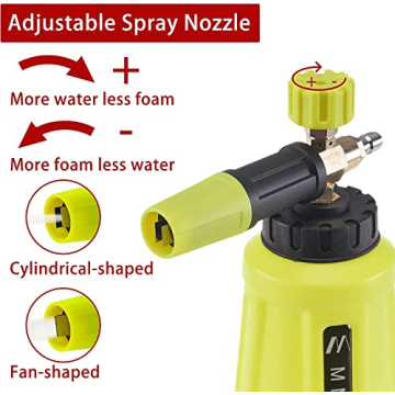 M MINGLE Foam Cannon for Effortless Car Washing