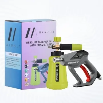 M MINGLE Foam Cannon for Effortless Car Washing