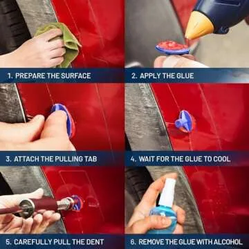DentOut Monstrous Red PDR Glue Sticks for Effective Dent Removal