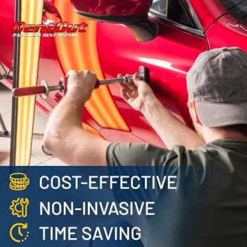 DentOut Monstrous Red PDR Glue Sticks for Effective Dent Removal