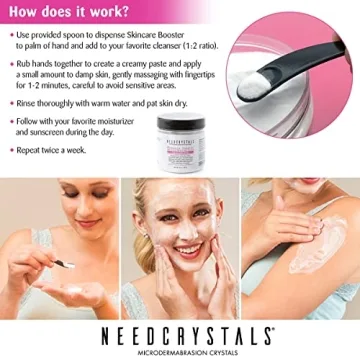 NeedCrystals Microdermabrasion Scrub for Vibrant Skin