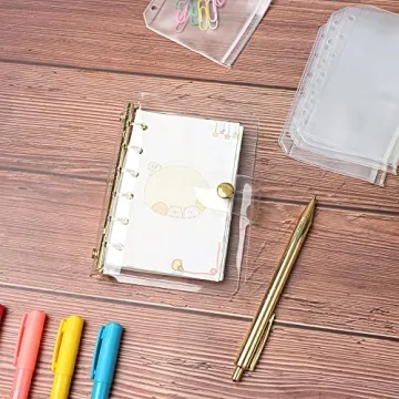 A7 Soft PVC Binder Cover - Cute & Portable Organizer