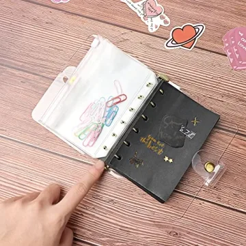 A7 Soft PVC Binder Cover - Cute & Portable Organizer