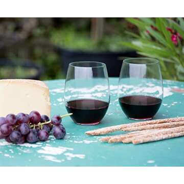 Riedel O Crystal Wine Glass Set of 8 for Cabernet Merlot