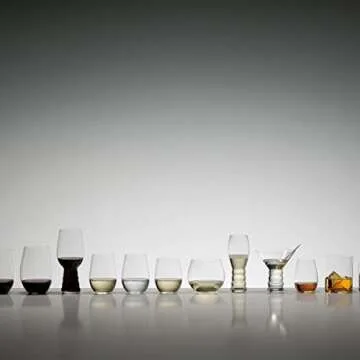 Riedel O Crystal Wine Glass Set of 8 for Cabernet Merlot