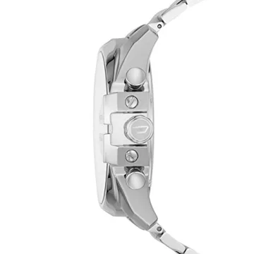 Diesel Mega Chief Chronograph Silver Watch DZ4477