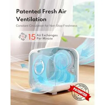 HomeRunPet Drybo Plus Automatic Pet Dryer Box - Ultra Quiet, Smart Temperature Control, 360° Efficient for Cats and Small Dogs