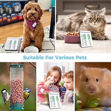 Allinko Magnetic Dog Feeding Reminder - Track Meals Easily