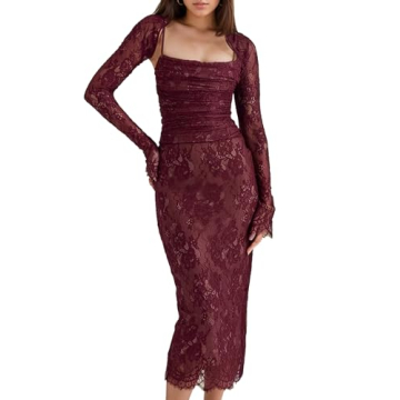 Women's Sexy Backless Satin Maxi Long Sleeve Dresses Floral Print Dresses Slim Fit Elegant Long Dres...