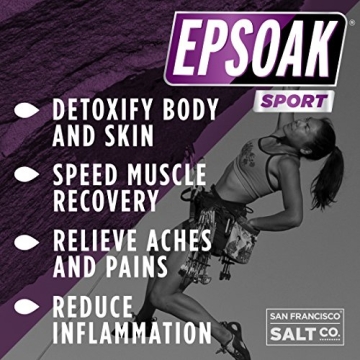 Epsoak Sport Lavender Epsom Salt - Relaxing Soak for Athletes