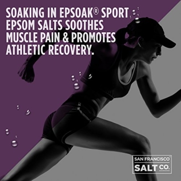 Epsoak Sport Lavender Epsom Salt - Relaxing Soak for Athletes