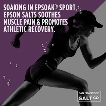 Epsoak Sport Lavender Epsom Salt - Relaxing Soak for Athletes