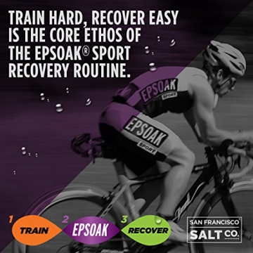 Epsoak Sport Lavender Epsom Salt - Relaxing Soak for Athletes