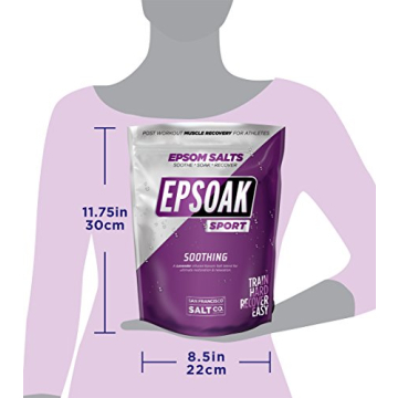Epsoak Sport Lavender Epsom Salt - Relaxing Soak for Athletes
