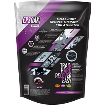 Epsoak Sport Lavender Epsom Salt - Relaxing Soak for Athletes