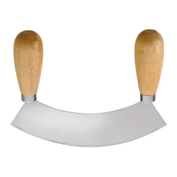 HIC Kitchen Mezzaluna Rocking Chopper - Effortless Mealtime Prep