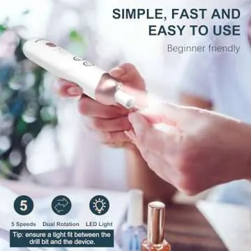 Eletorot Electric Nail File Set for Professional Nail Care