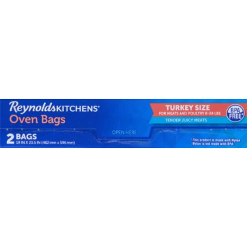 Reynolds Turkey Oven Bags - Hassle-free Roasting Solution