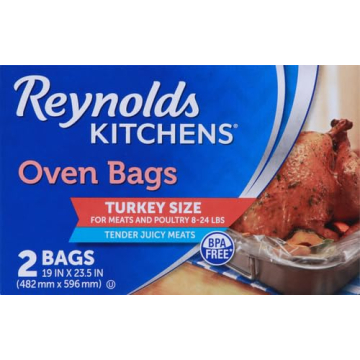 Reynolds Turkey Oven Bags - Hassle-free Roasting Solution