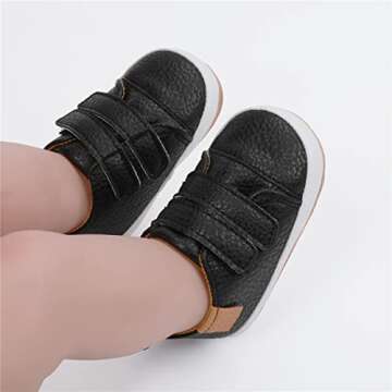 Timatego Infant Baby Boys Girls Snow Boots Non Slip Soft Sole Toddler First Walker Crib Warm Winter ...