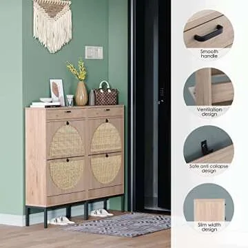 Yechen Shoe Rack - Elegant Storage Solution for Entryways