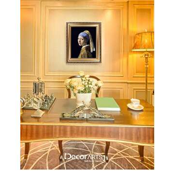 DECORARTS - Girl With A Pearl Earring by Johannes Vermeer. The World Classic Art Reproductions. Gicl...