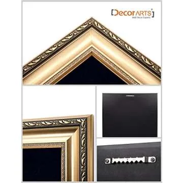 DECORARTS - Girl With A Pearl Earring by Johannes Vermeer. The World Classic Art Reproductions. Giclee Print with Matching Museum Frame, 16x20, Finished size: 22x26