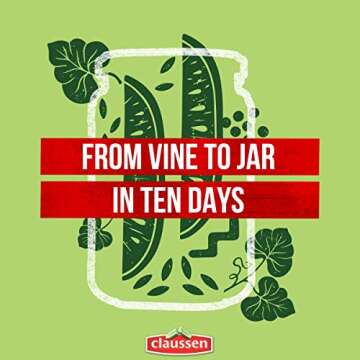 Claussen Kosher Dill Pickle Spears, Fresh and Crunchy