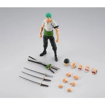 Official Roronoa Zoro One Piece Action Figure Collectible
