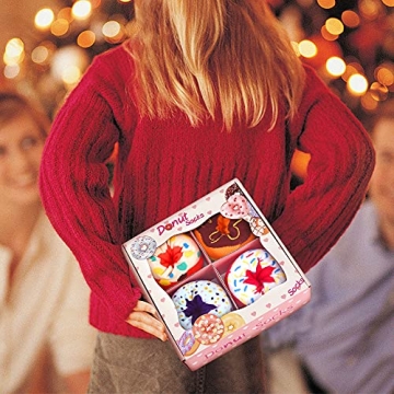 Funny Donut Socks Box - Quirky Novelty Gift Set